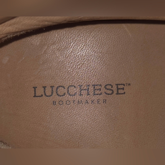 RARE LUCCHESE RANGER II LACE UP LEATHER BOOTS. - Picture 13 of 16